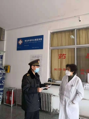 战“疫”一线那一抹卫监“蓝”-崂山区卫生健康局综合监督执法局战“疫”情