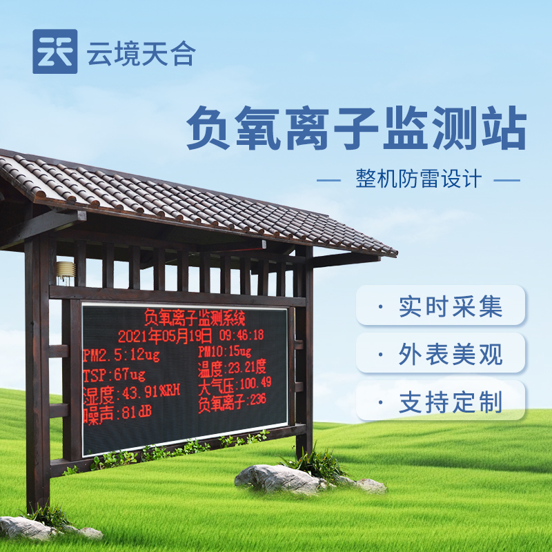 負氧離子(zǐ)監測站的重要(yào)性與應用